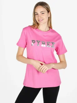 Pyrex T-shirt donna in cotone con logo