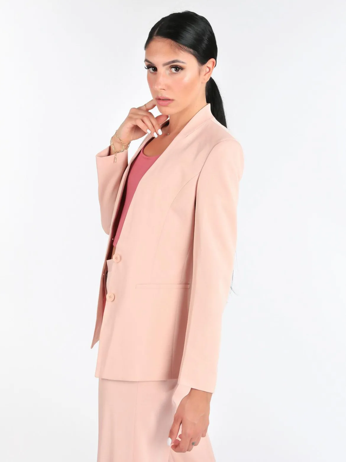 Radaus Blazer donna scollo alla coreana