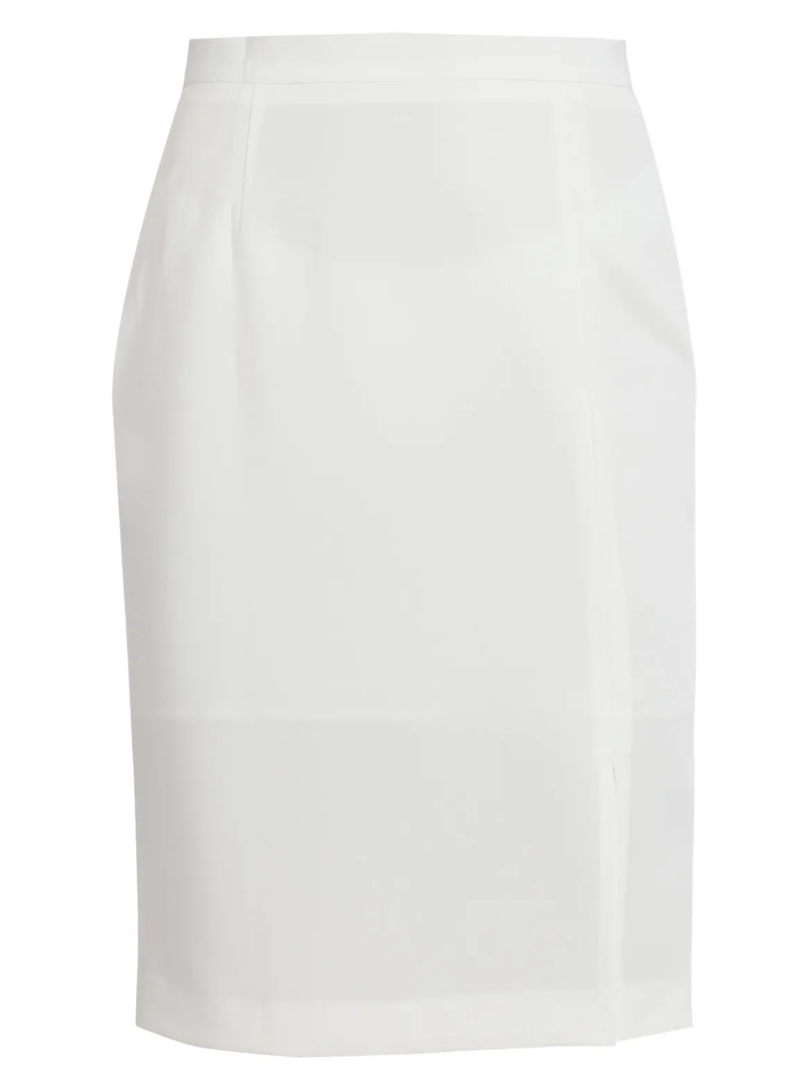 Radaus Gonna longuette donna con spacco - bianco