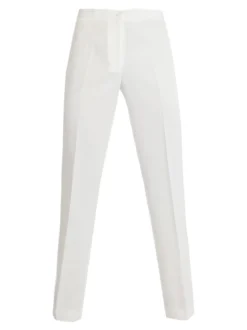 Radaus Pantaloni classici da donna a gamba dritta - bianco