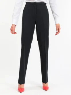 Radaus Pantaloni classici da donna a gamba dritta - blu scuro