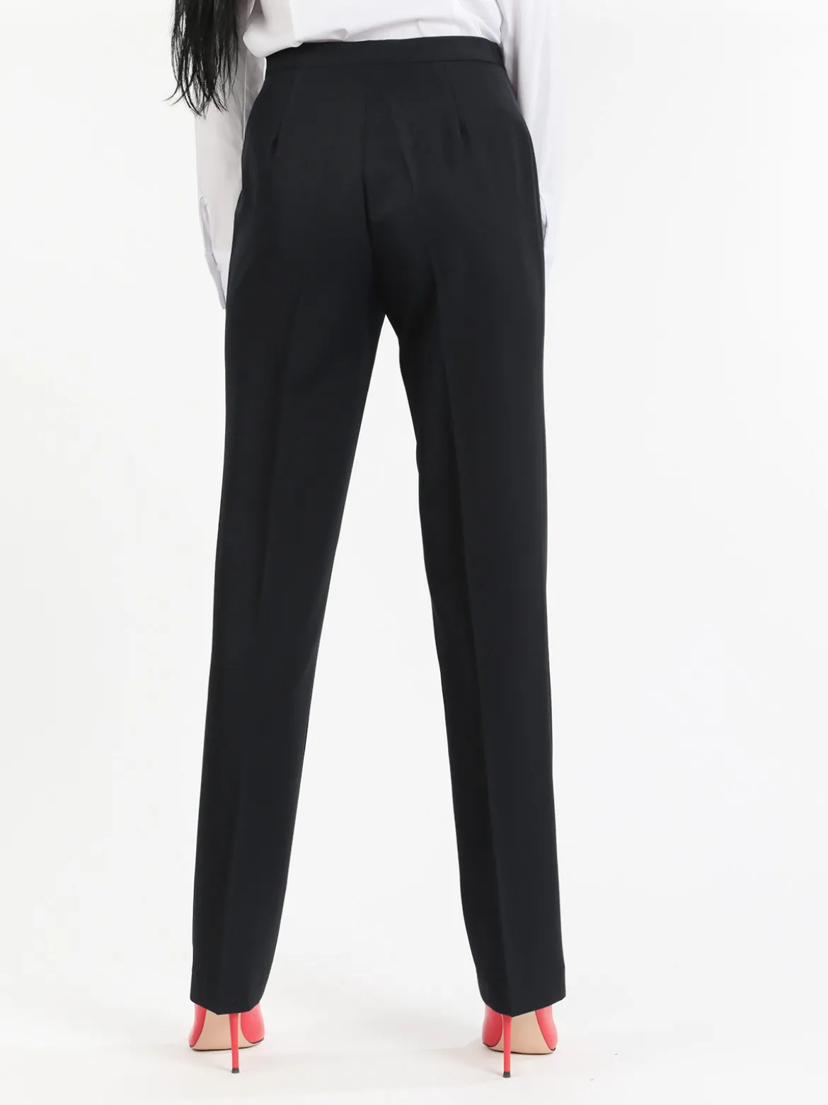 Radaus Pantaloni classici da donna a gamba dritta - blu scuro