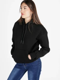 Raggi Lunari Felpa pesante da donna con cappuccio