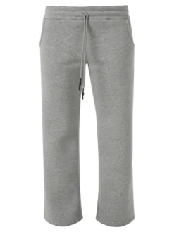 Raggi Lunari Pantaloni da donna in felpa a gamba larga con coulisse - grigio