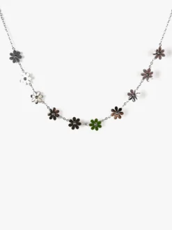 Rejena Collana donna con fiori