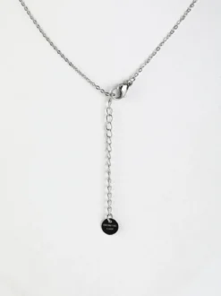 Rejena Collana donna in maglia sottile con charm renna