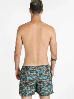 Renato Balestra Boxer da mare mimetico