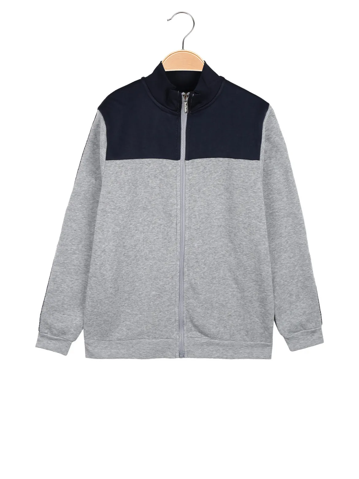 Renato Balestra Felpa da bambino full zip con strisce sulle maniche