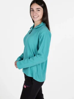 Renato Balestra Felpa donna in pile a mezza zip