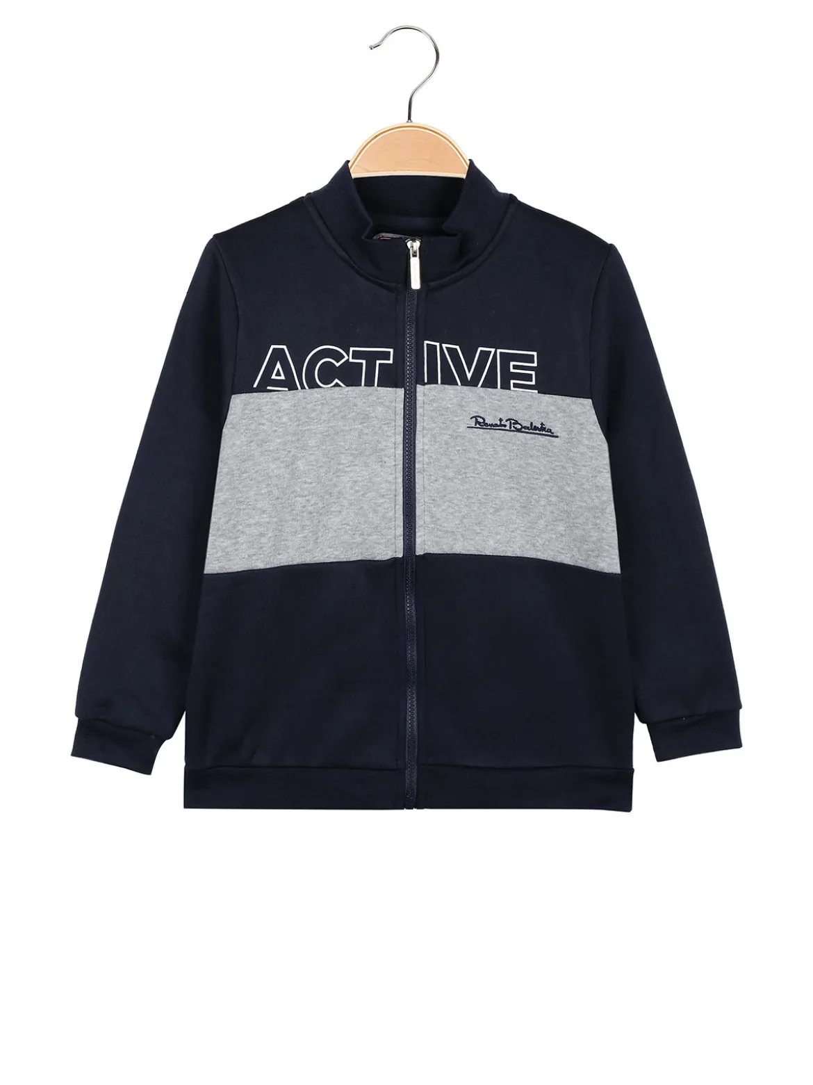 Renato Balestra Felpa pesante da ragazzo full zip