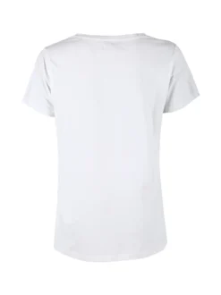 Renato Balestra T-shirt donna in cotone bielastico con glitter