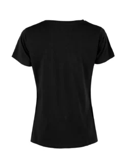 Renato Balestra T-shirt donna in cotone bielastico con glitter