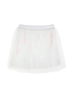 Re Panda Completo elegante da bambina con gonna in tulle