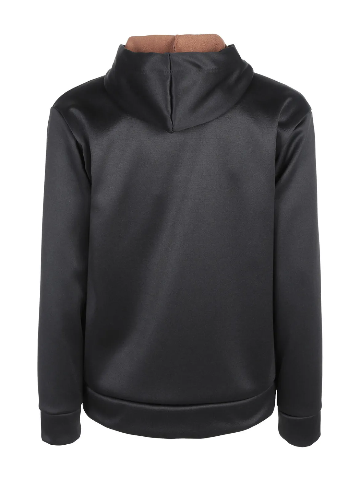 Rifle Felpa giacca da uomo con cappuccio e zip - nero