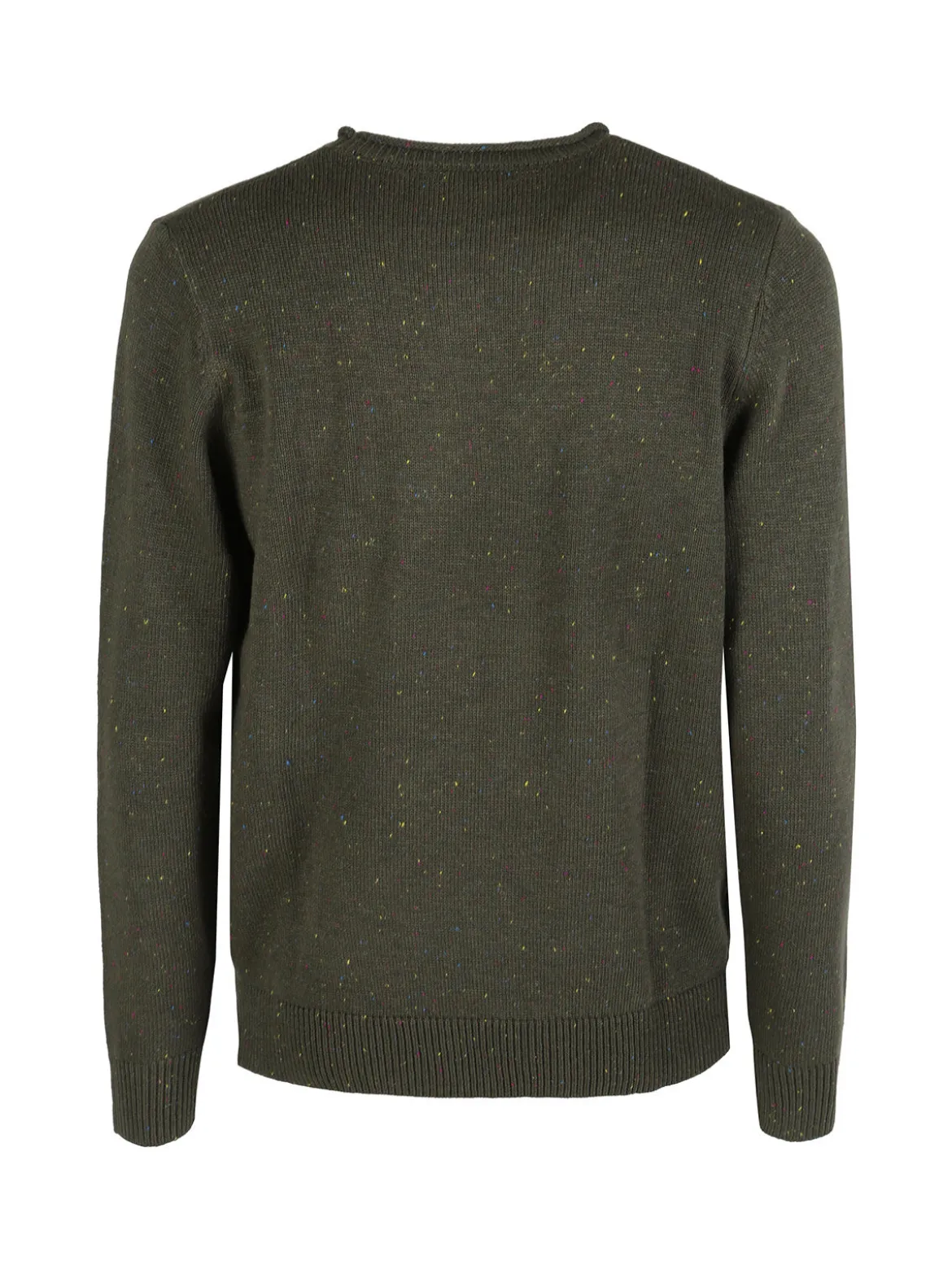 Rifle Maglione girocollo da uomo misto lana - militare
