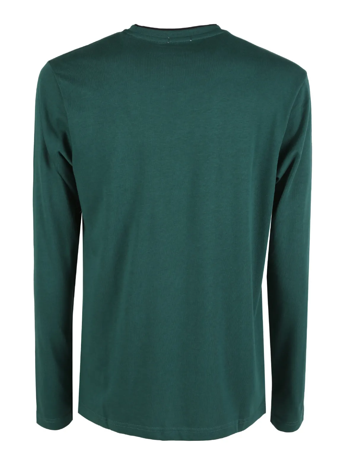 Rifle T-shirt uomo a maniche lunghe in cotone - verde