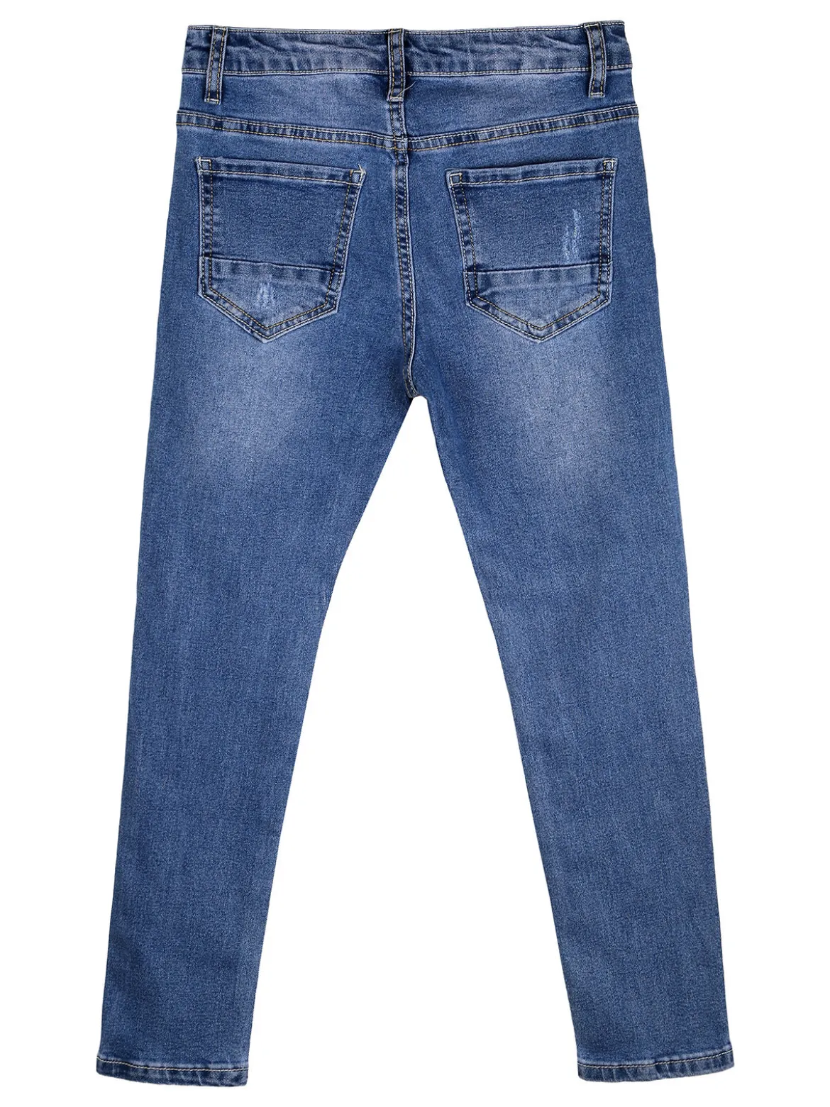 Run Boy Jeans skinny da bambino con strappi - jeans