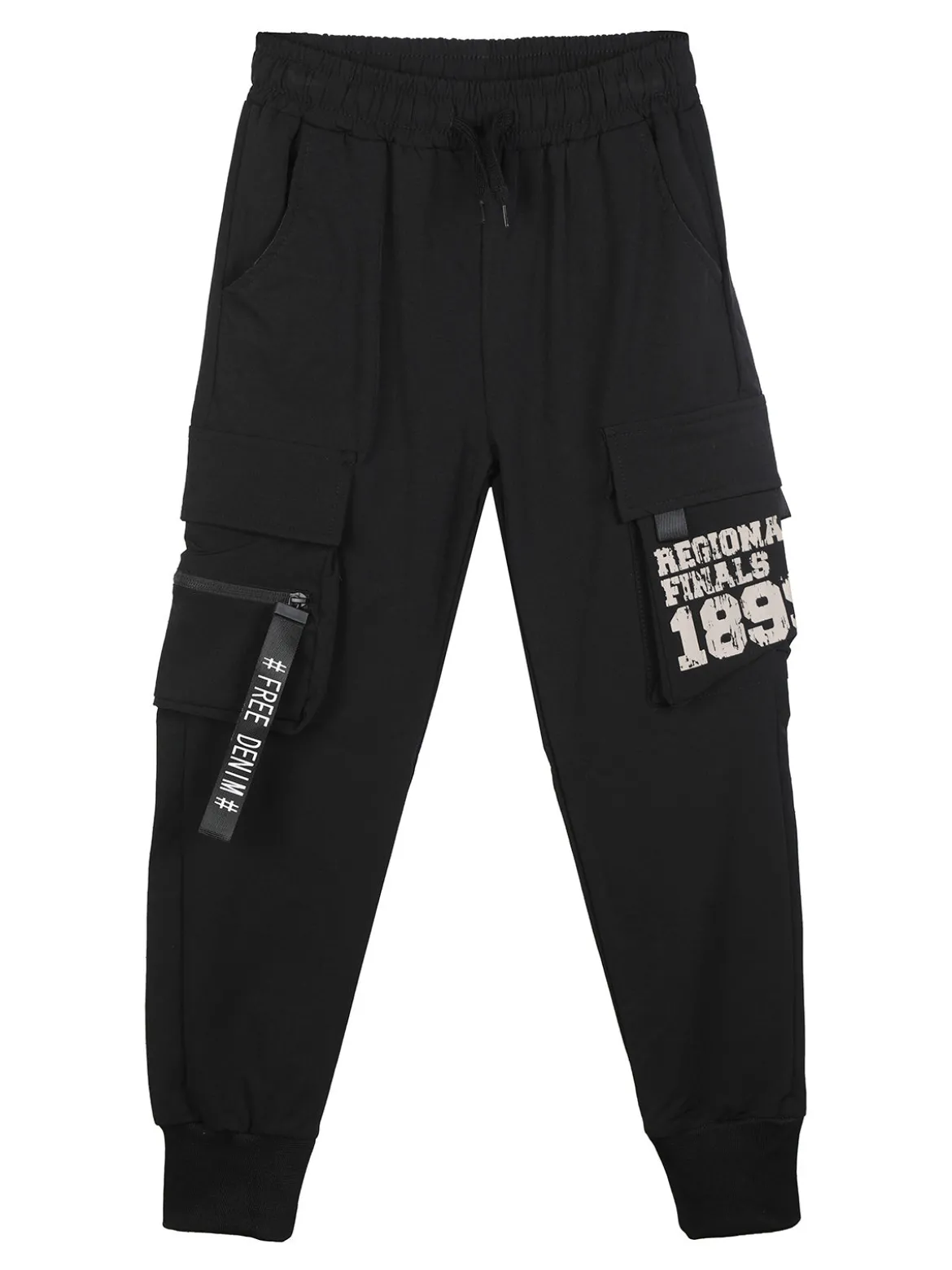 Run Boy Pantaloni da bambino con tasconi laterali