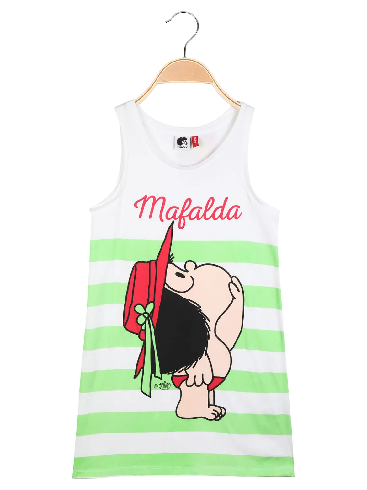 Sabor MAFALDA e SNOOPY Maxi top da bambina con stampa