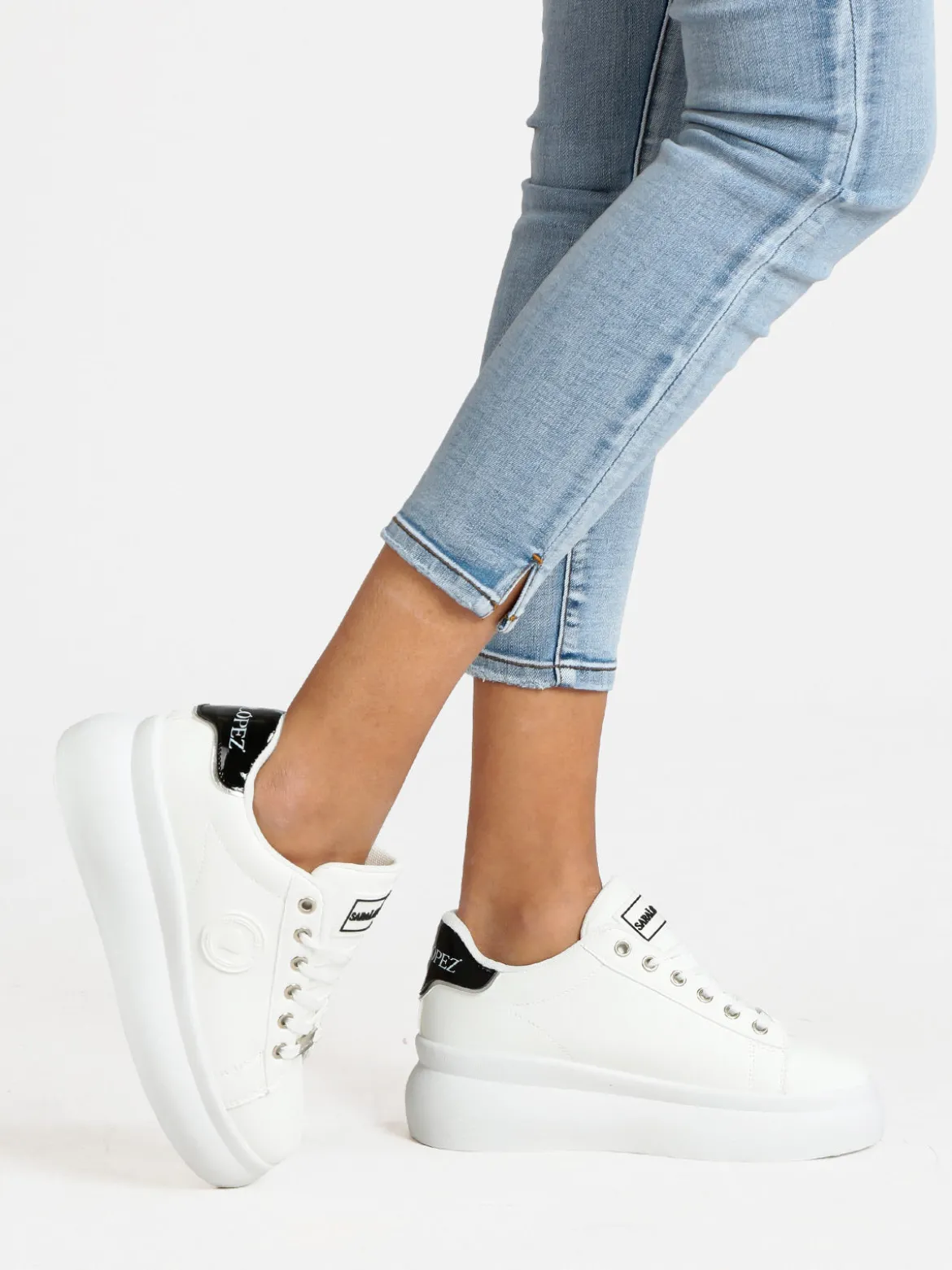 Saralòpez Sneakers da donna con platform