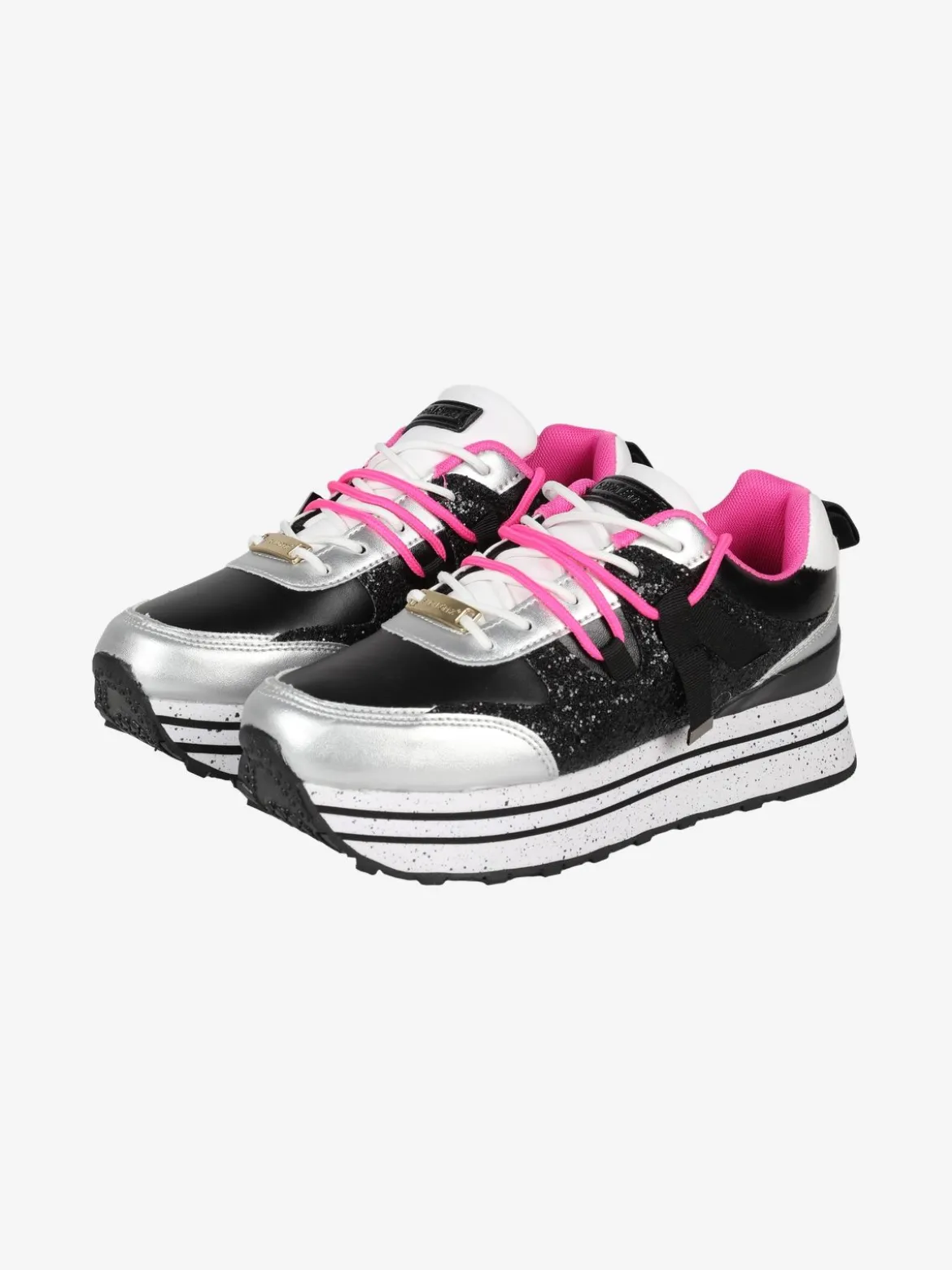 Saralòpez Sneakers donna stringate con platform