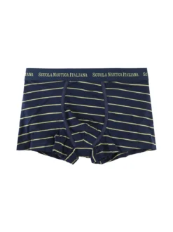 Scuola Nautica Italiana Boxer da uomo a righe