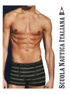 Scuola Nautica Italiana Boxer da uomo rigati