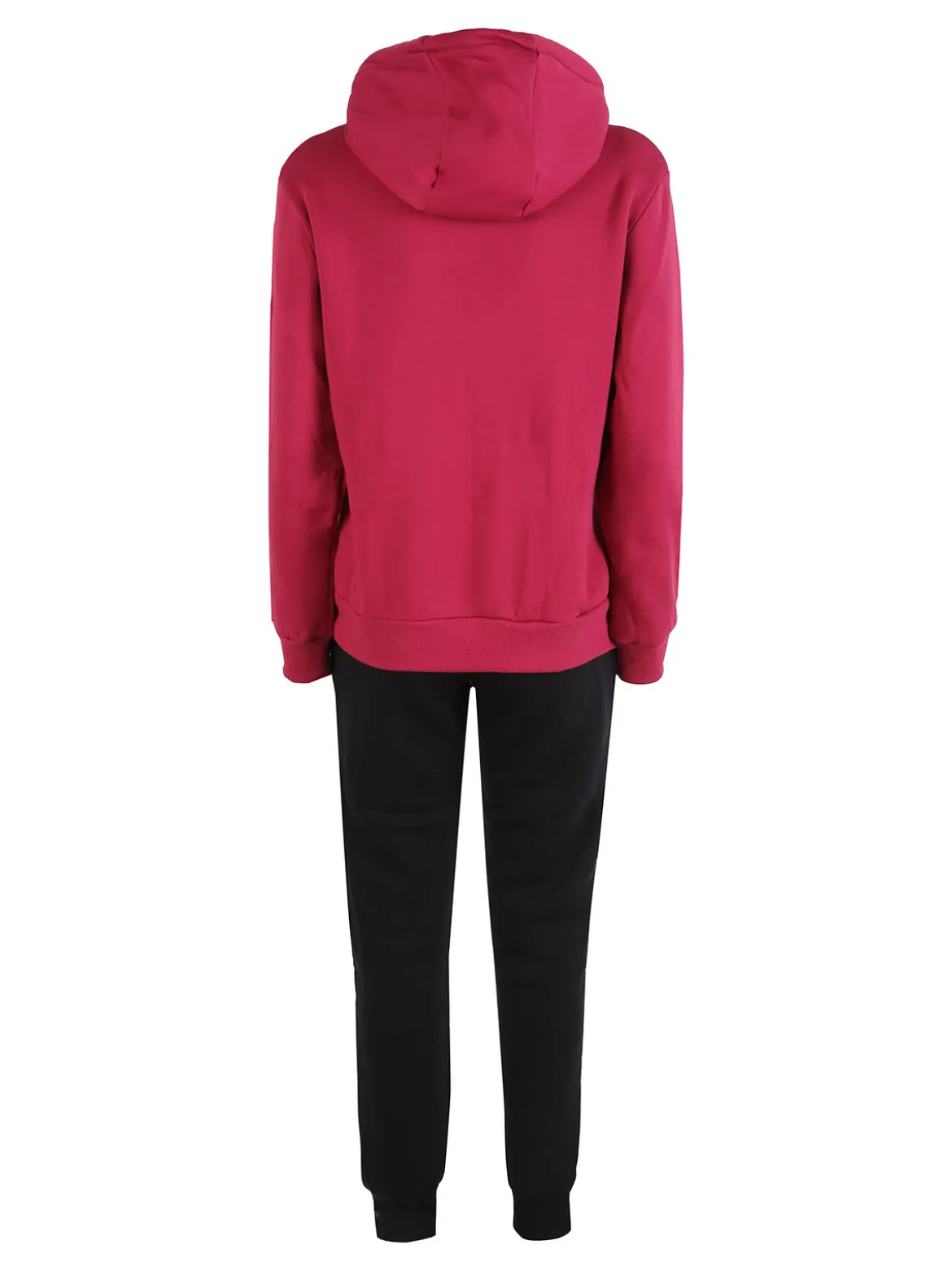 Scuola Nautica Italiana Completo tuta donna invernale 2 pezzi con cappuccio e zip - fragola