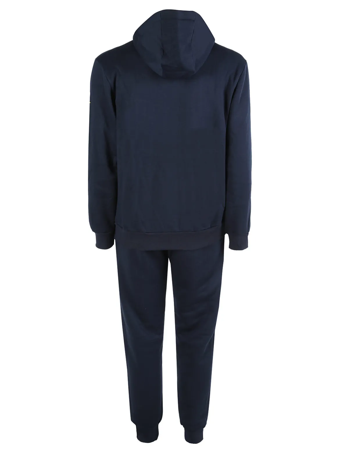 Scuola Nautica Italiana Completo tuta invernale da uomo 2 pezzi con cappuccio e zip - blu scuro