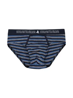 Scuola Nautica Italiana Slip uomo a righe