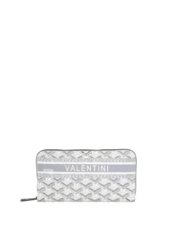 Sergio Valentini Portafoglio rettangolare da donna con stampe - bianco