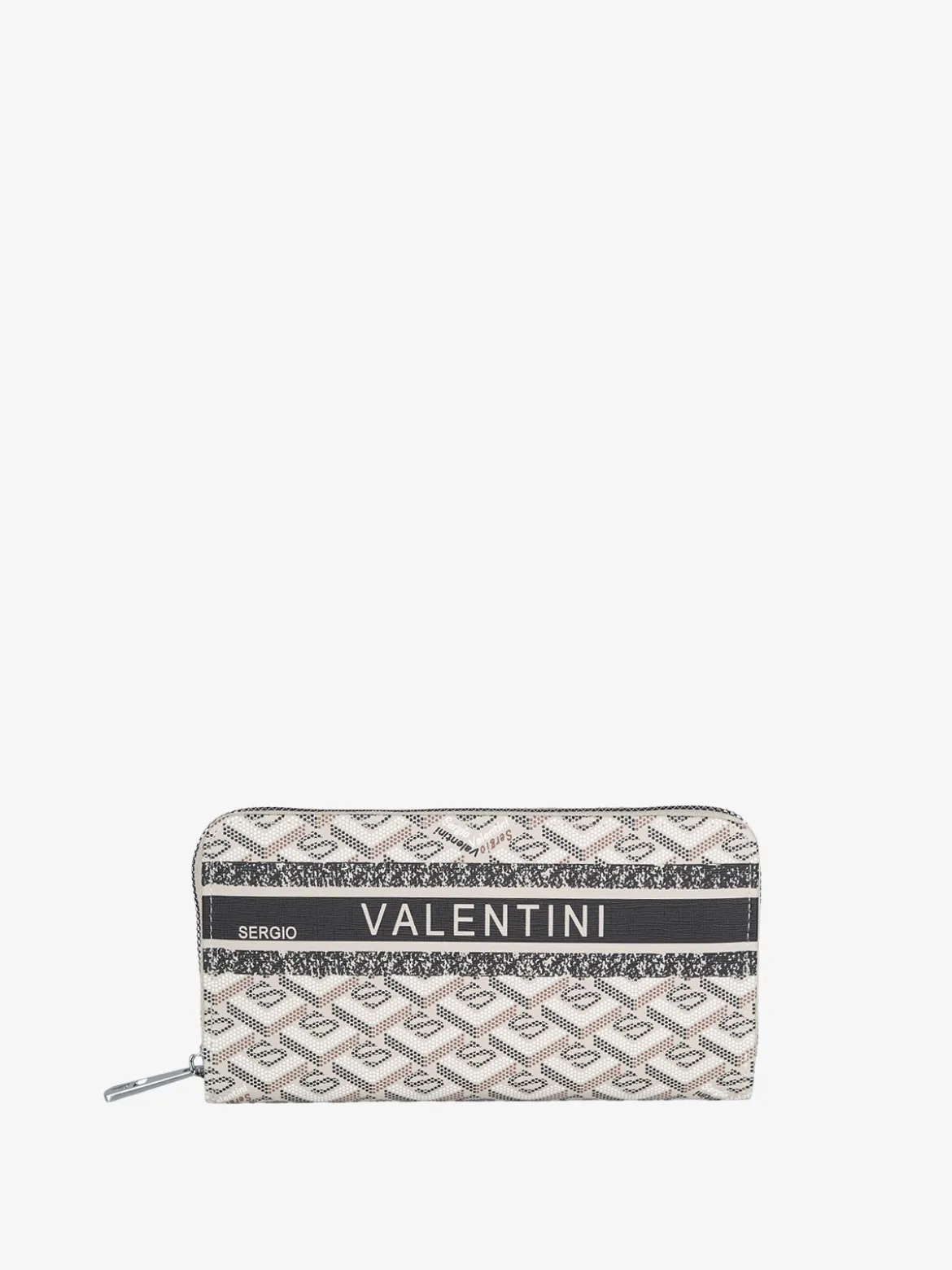 Sergio Valentini Portafoglio rettangolare da donna con stampe - khaki