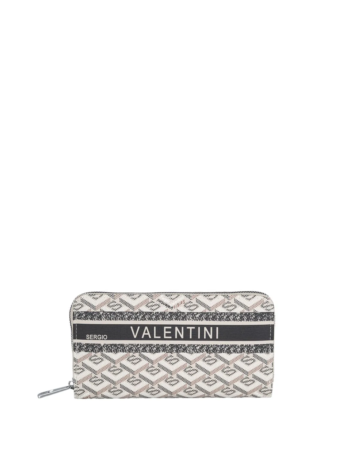 Sergio Valentini Portafoglio rettangolare da donna con stampe - khaki