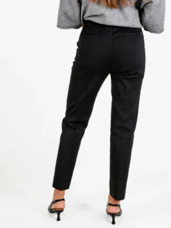 Sexy Sense Pantaloni donna slim fit a sigaretta - nero