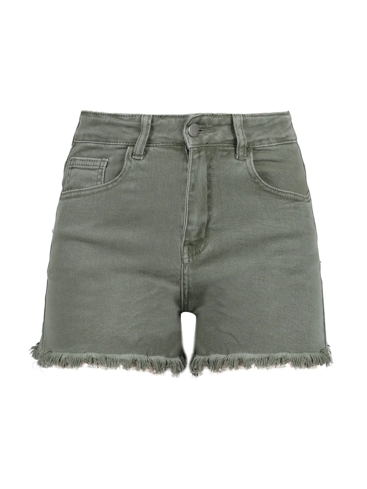 Sexy Sense Shorts donna sfrangiati a vita alta
