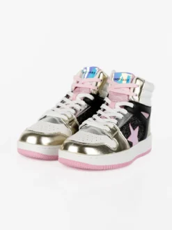 Shop Art BASKET HAILEY Sneakers alte donna bicolor