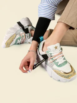 Shop Art CHUNKY AMY Sneakers donna con strass e suola alta