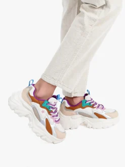 Shop Art CHUNKY MEGAN Sneakers donna multicolore con platform