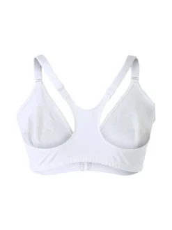 Sielei BEAUTY Reggiseno aperto davanti senza ferretto COPPA C - bianco