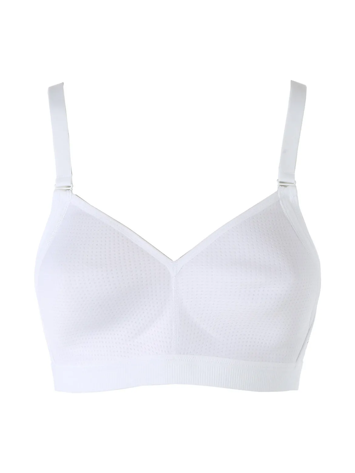 Sielei BEAUTY Reggiseno imbottito senza ferretto con coppe performate COPPA B - bianco