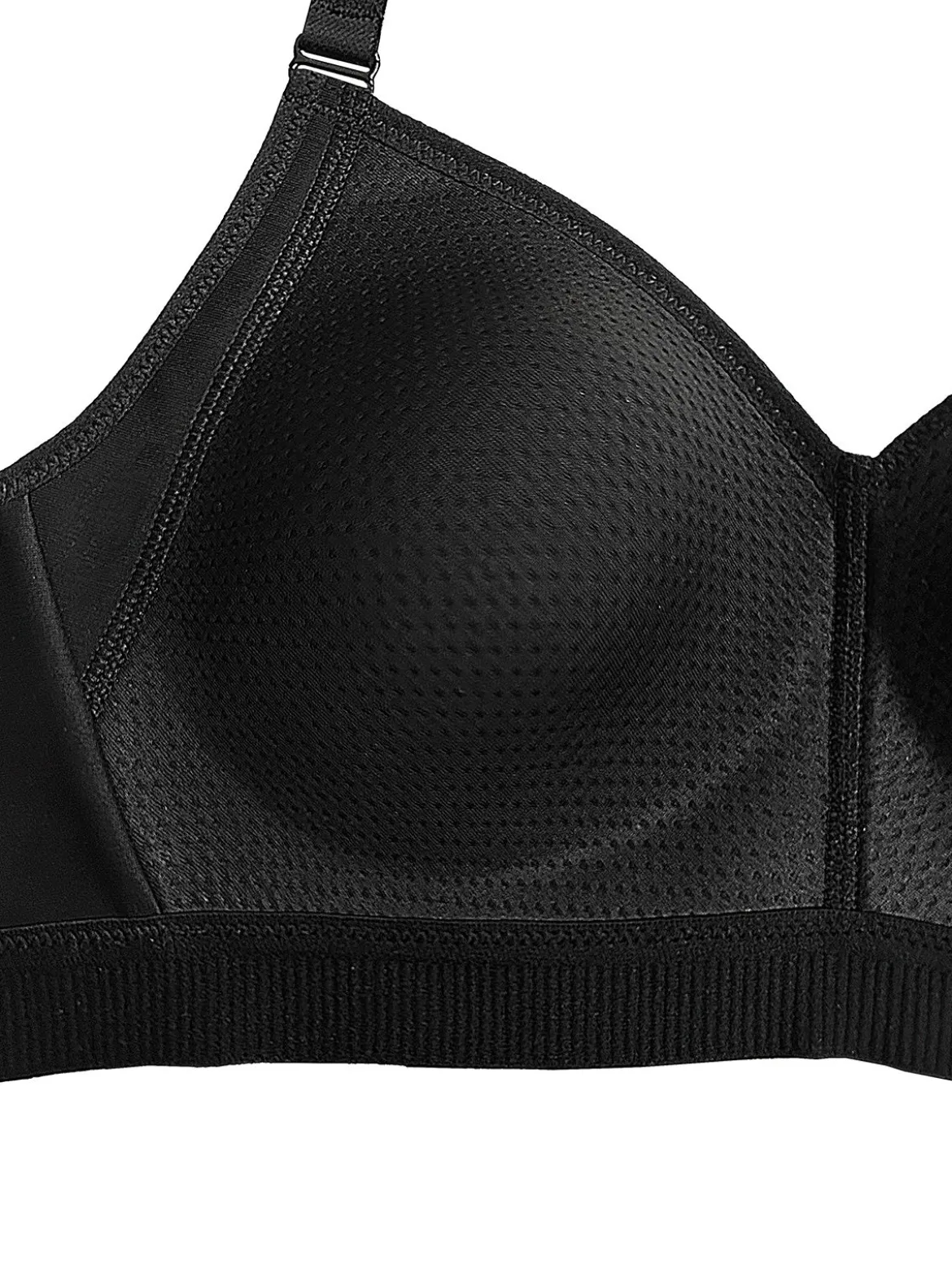 Sielei BEAUTY Reggiseno imbottito senza ferretto con coppe performate COPPA B - nero