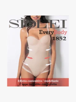 Sielei EveryBody 1852 Body contenitivo modellante