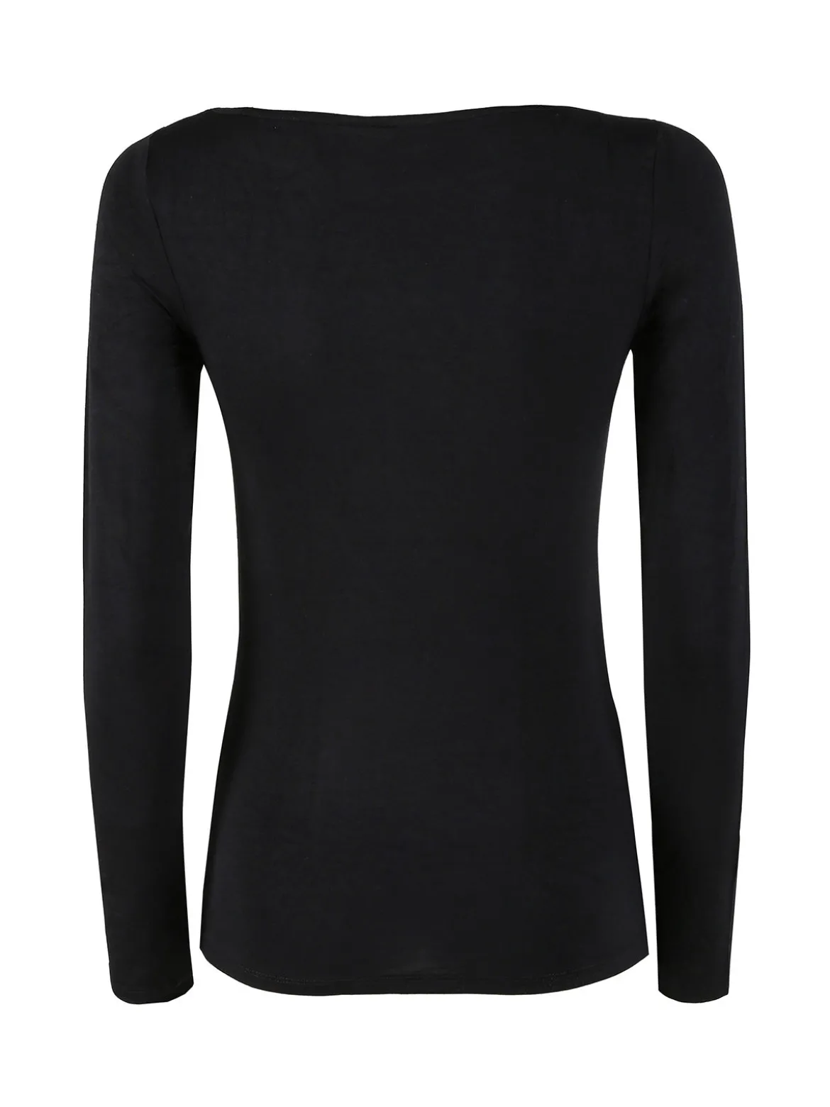 Sielei Maglia donna a maniche lunghe con scollo a barca