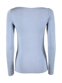 Sielei Maglia donna a maniche lunghe con scollo a barca