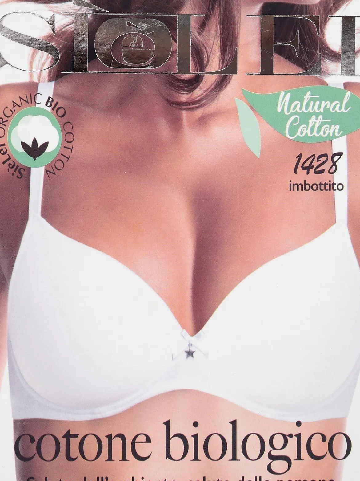 Sielei Reggiseno imbottito con ferretto coppa B 1428