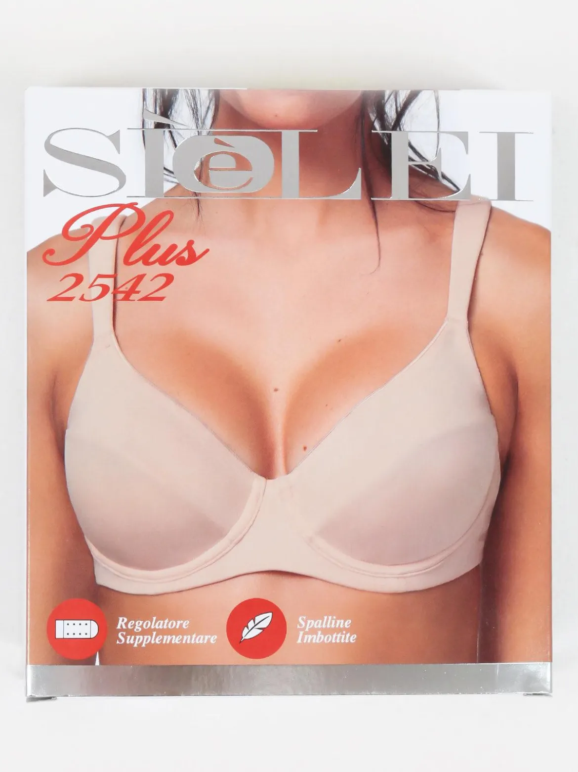 Sielei 2542 Reggiseno sfoderato con ferretto COPPA C