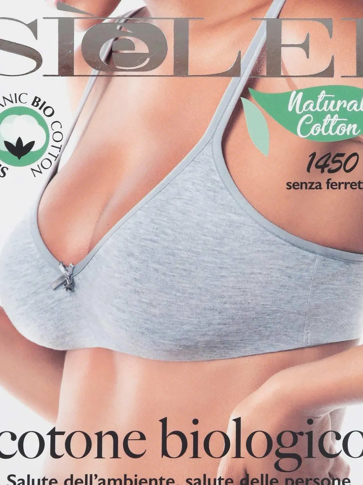 Sielei 1450 Reggiseno triangolo sfoderato coppa B