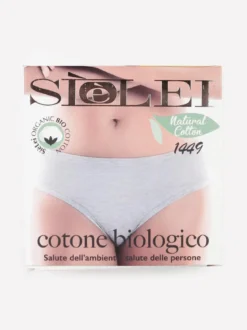 Sielei 1449 Slip donna alto in cotone bio
