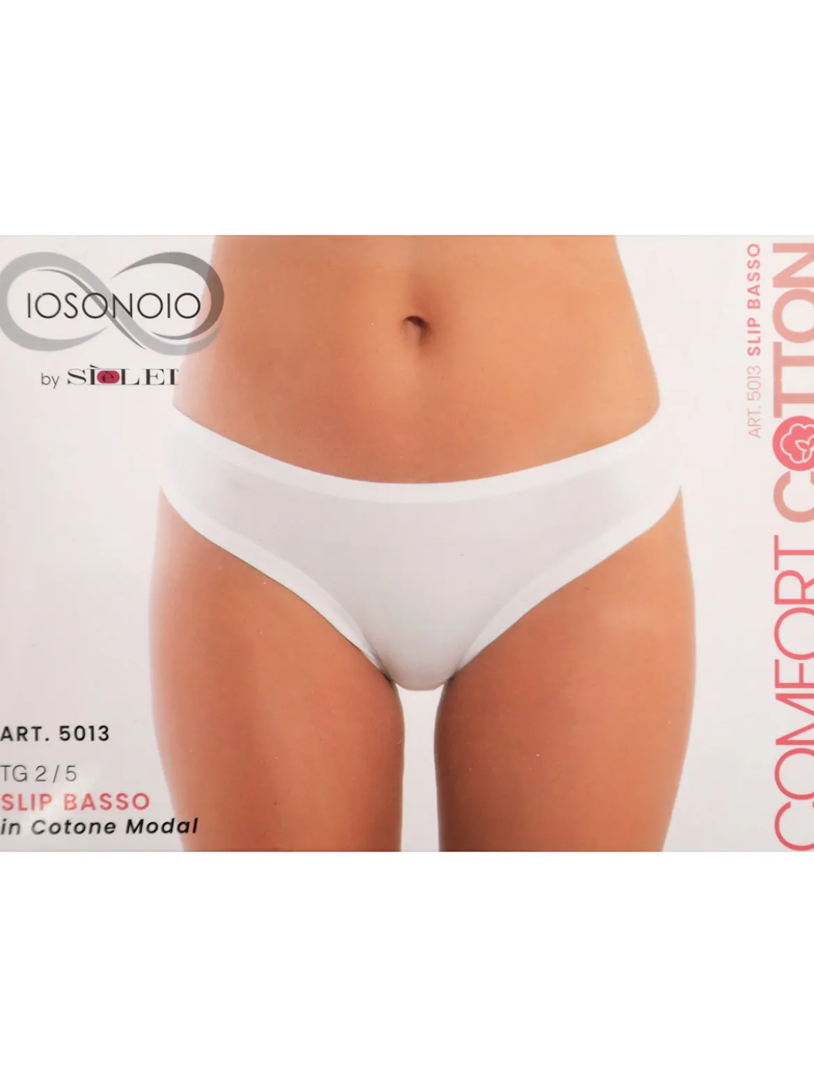 Sielei Slip donna a vita bassa in cotone
