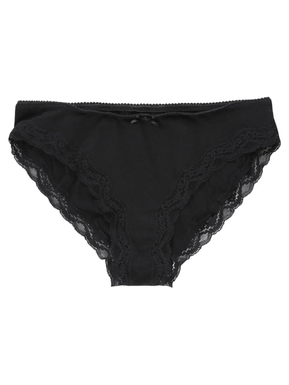 Sielei Slip in cotone con pizzo
